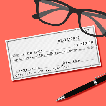 how to write a check