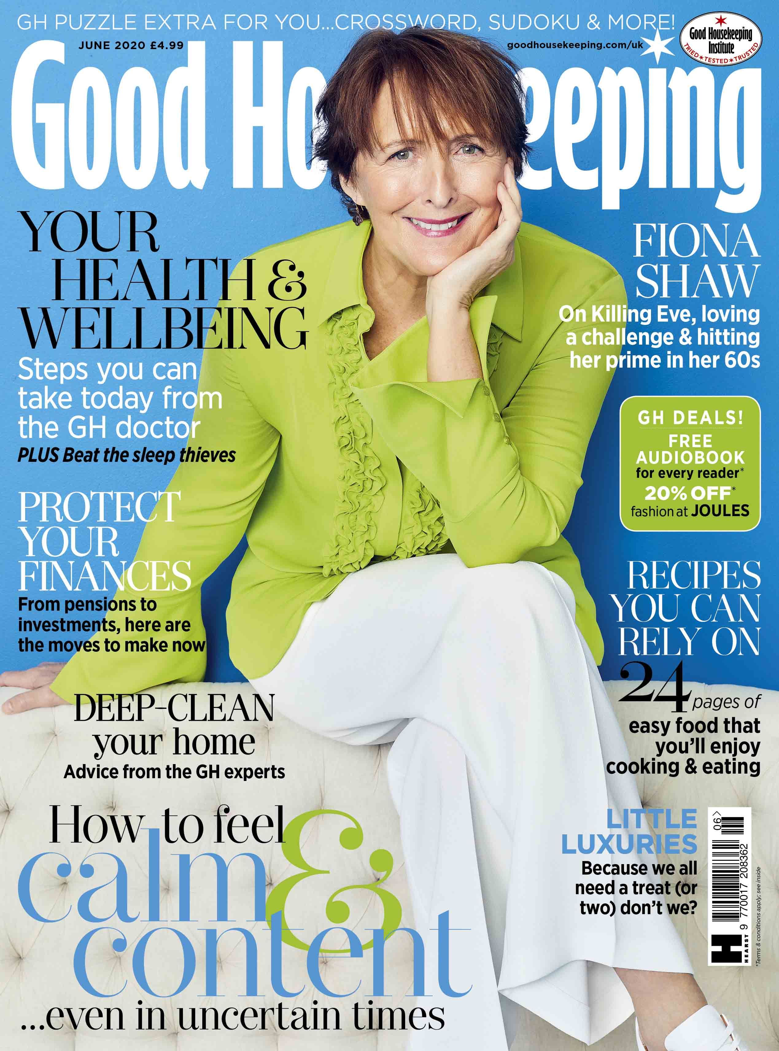 Killing Eve star Fiona Shaw s Good Housekeeping June interview