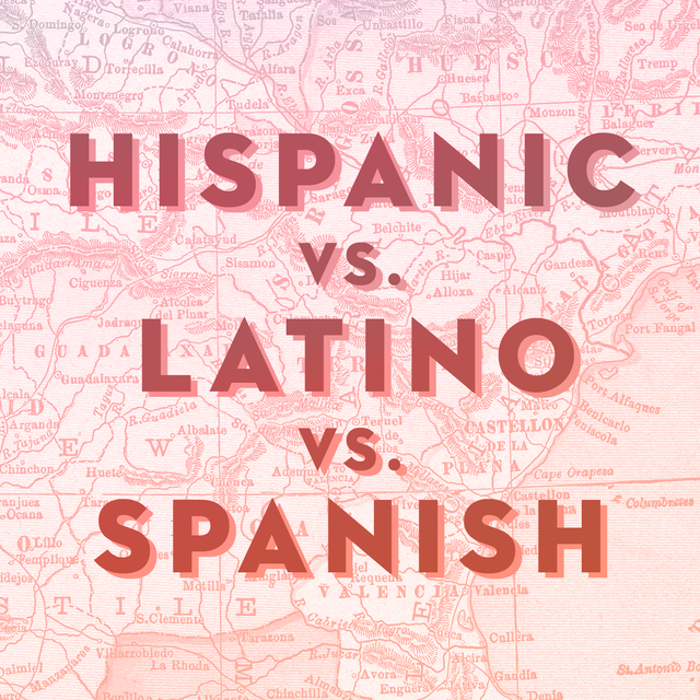 what is the difference between hispanic, latino, and spanish