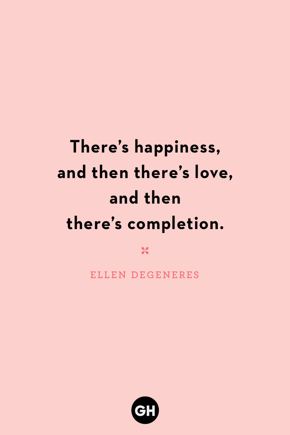 lesbian love quote on pink background