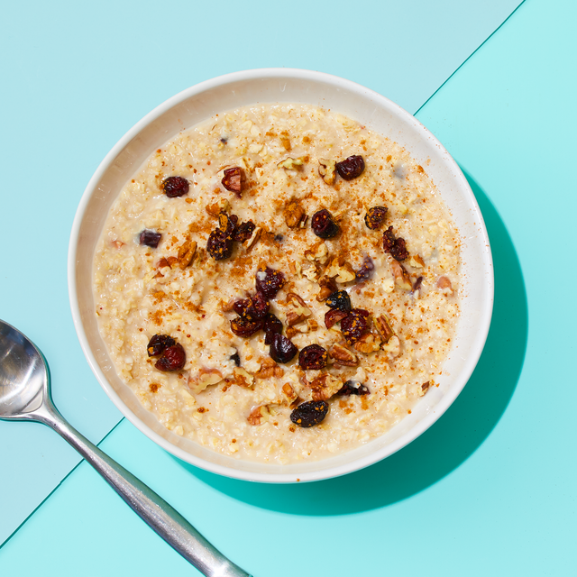 instant oatmeal with cranberries and pecans