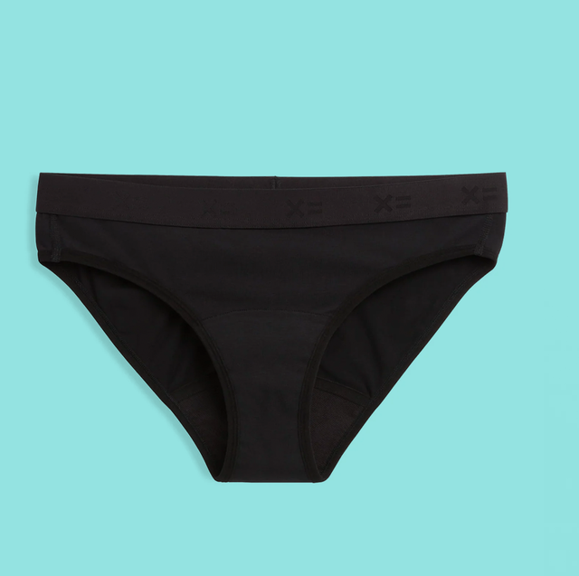 Thinx for All Women's Moderate Absorbency Period Underwear Black XS X-small