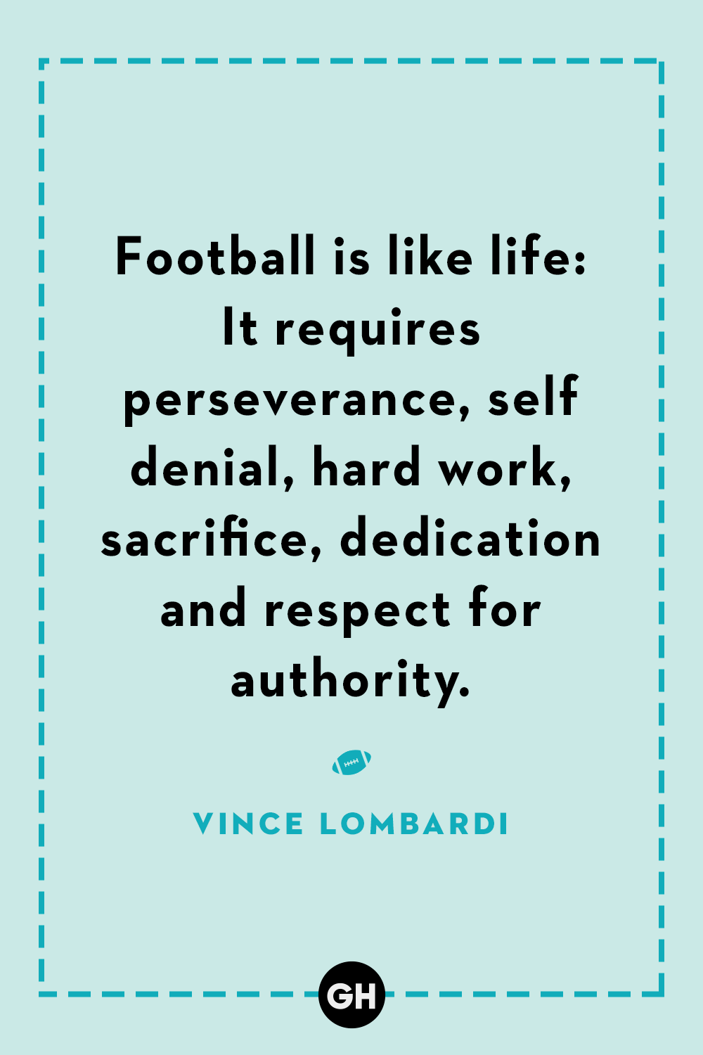 i love a football player quotes