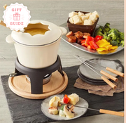 Romantic Gifts romantic gifts, left image fondue, right image love language box of cards