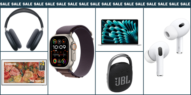 labor day tech sales airpods tv bluetooth speaker apple watch frame tv