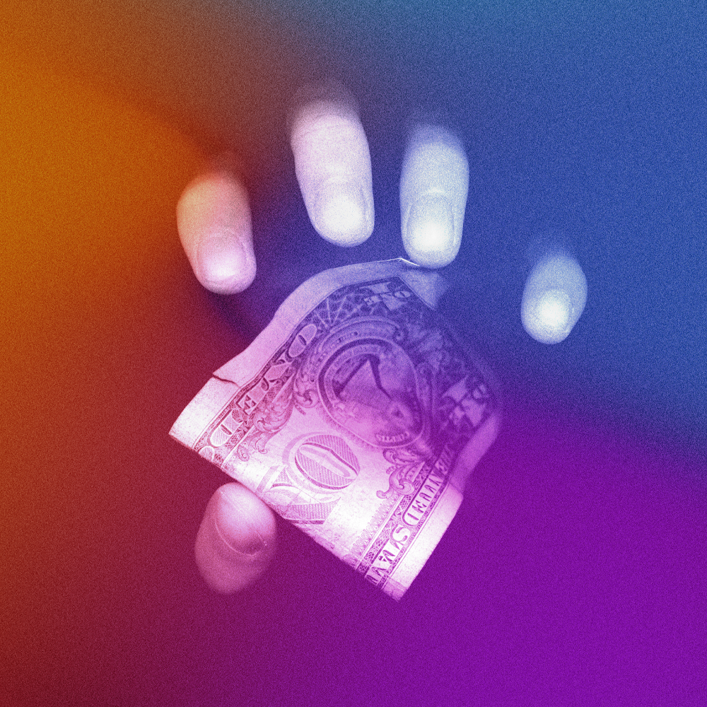 purple money