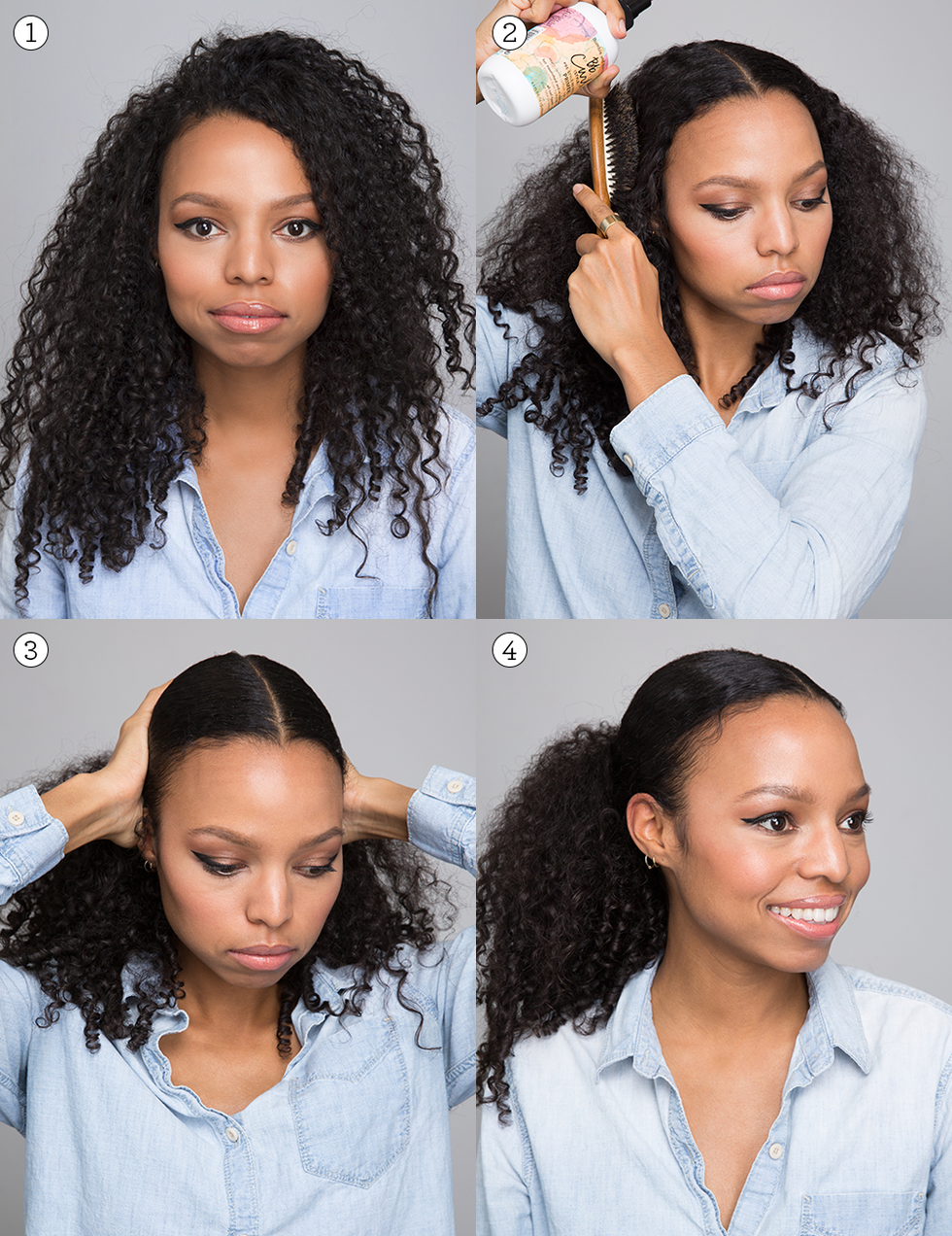 How to Do a Sleek (Not Crunchy!) Wet Hair Look