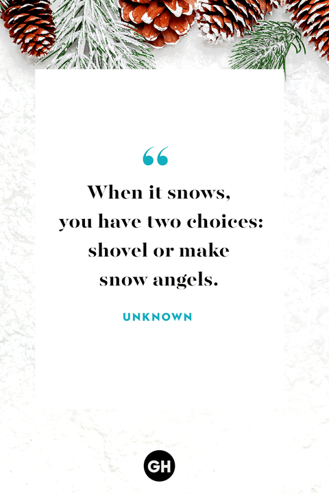 16 Best Quotes About Snow - Snowy Winter Quotes & Sayings