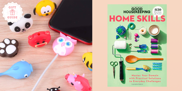 animal phone charger accessories and good housekeeping home skills book