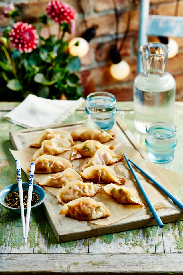 prawn gyoza