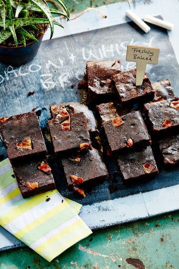 bacon and whisky brownies