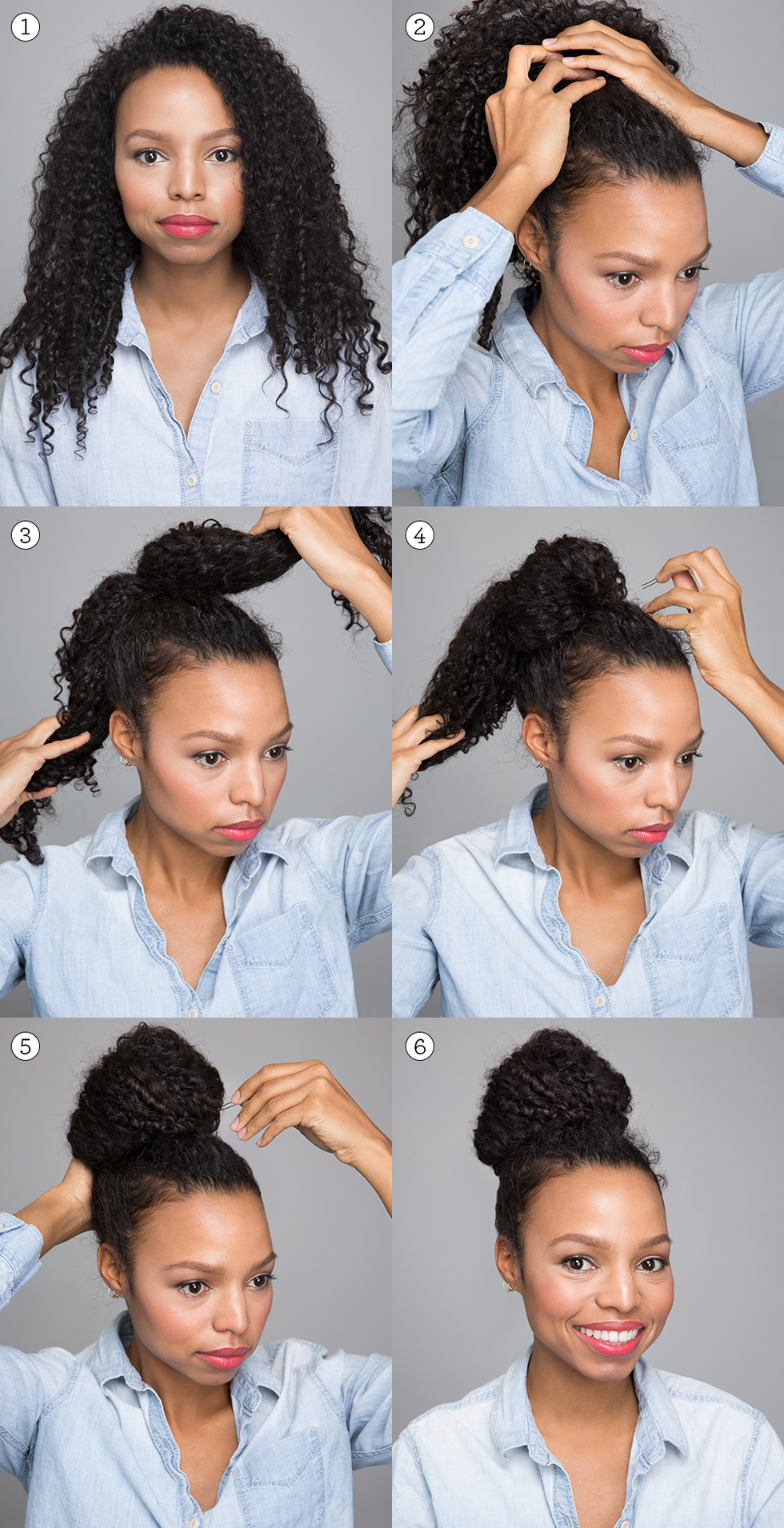 5 CUTE CURLY HAIRSTYLES  QUICK & SIMPLE HAIRSTYLES FOR LONG CURLY