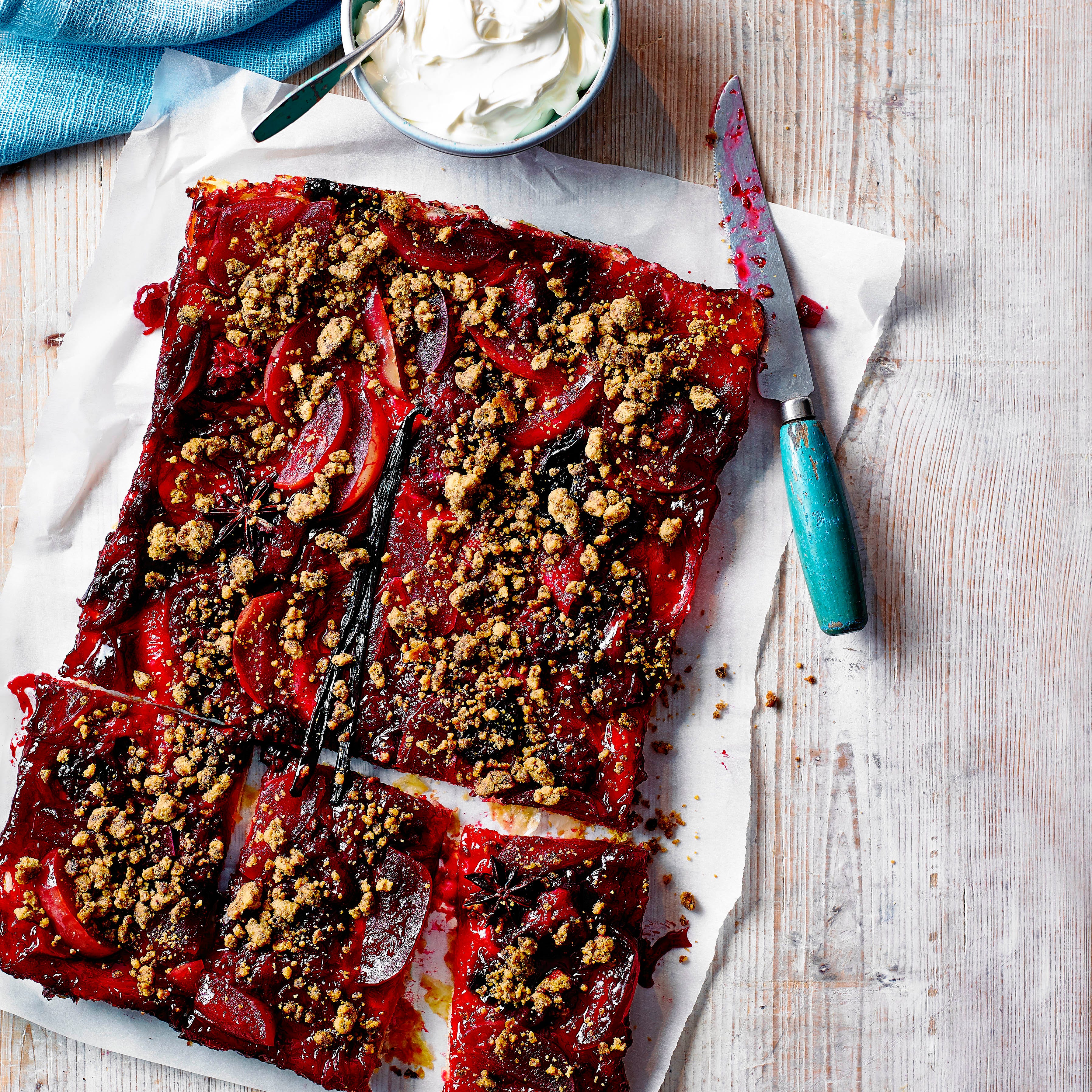 Tarte Tatin with Autumn Fruits