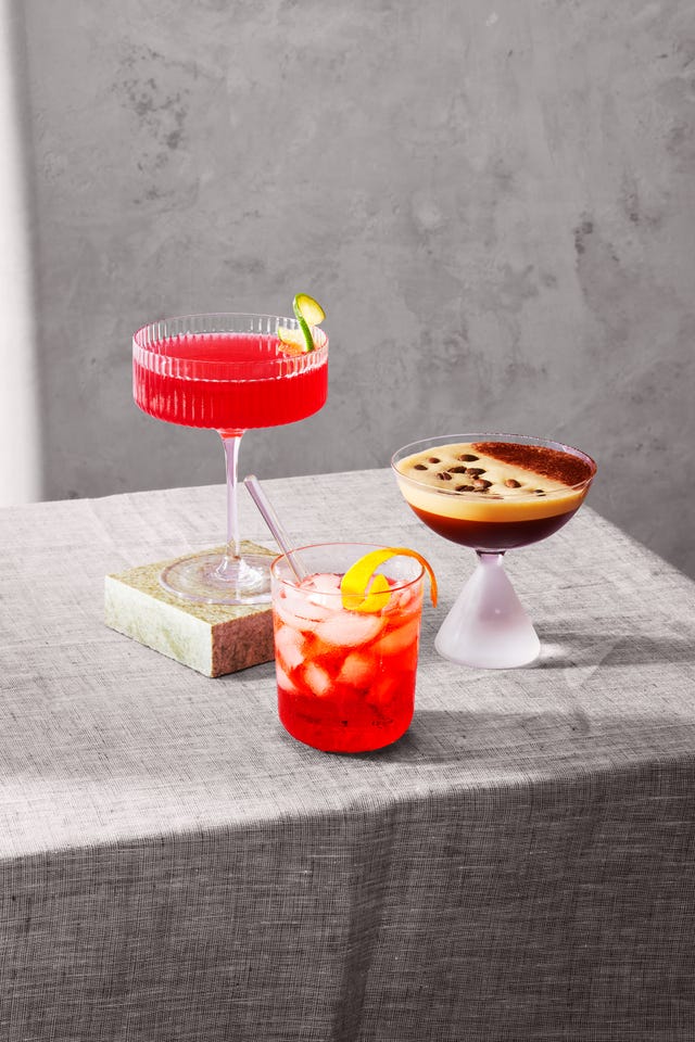espresso martini in a martini glass
