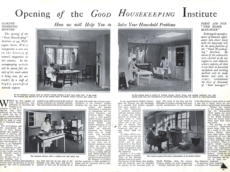 1954 Aqua Kitchen & Laundry, Source: Ladies Home Journal