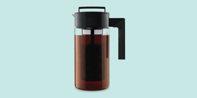 Takeya Cold Brew Iced Coffee Maker 1 Quart 9 Servings Dishwasher Safe WHITE