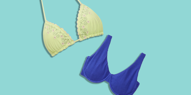 Women's Bralette High Waist Bikini Set Swimsuit - Cupshe-s-blue : Target