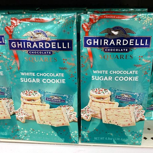 Ghirardelli Just Released White Chocolate Sugar Cookie Squares for the  Holidays
