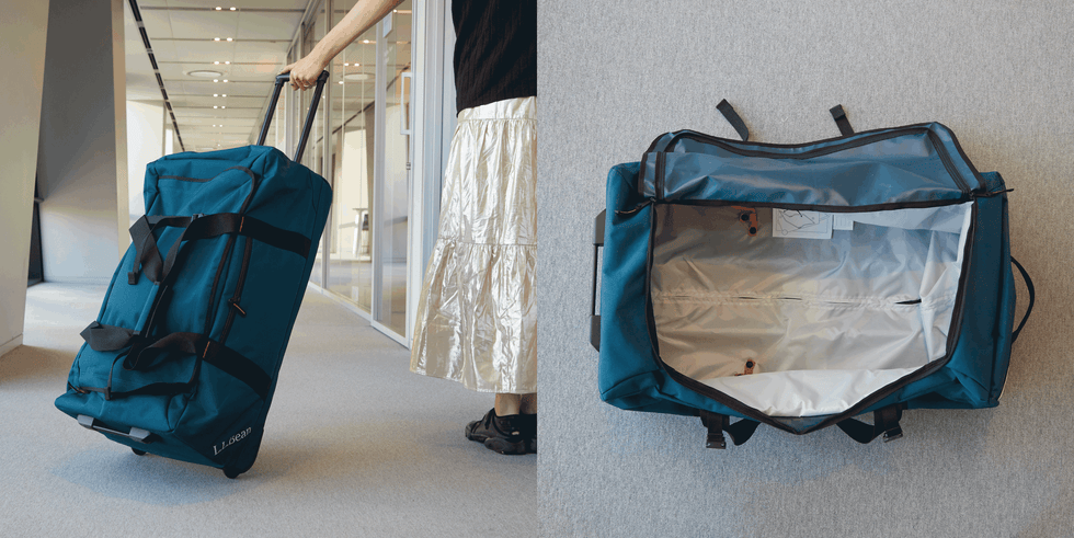 best luggage for international travel - L.L. Bean duffel l.l. bean duffel