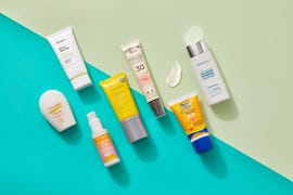 a group of products on a table