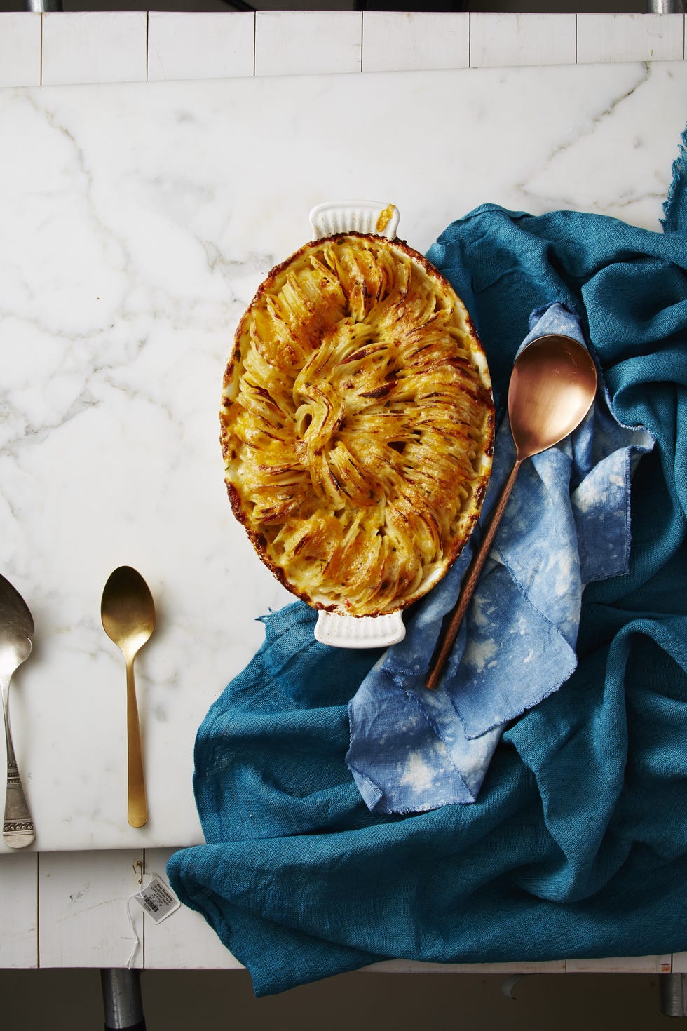 scalloped hasselback potatoes with cheddar