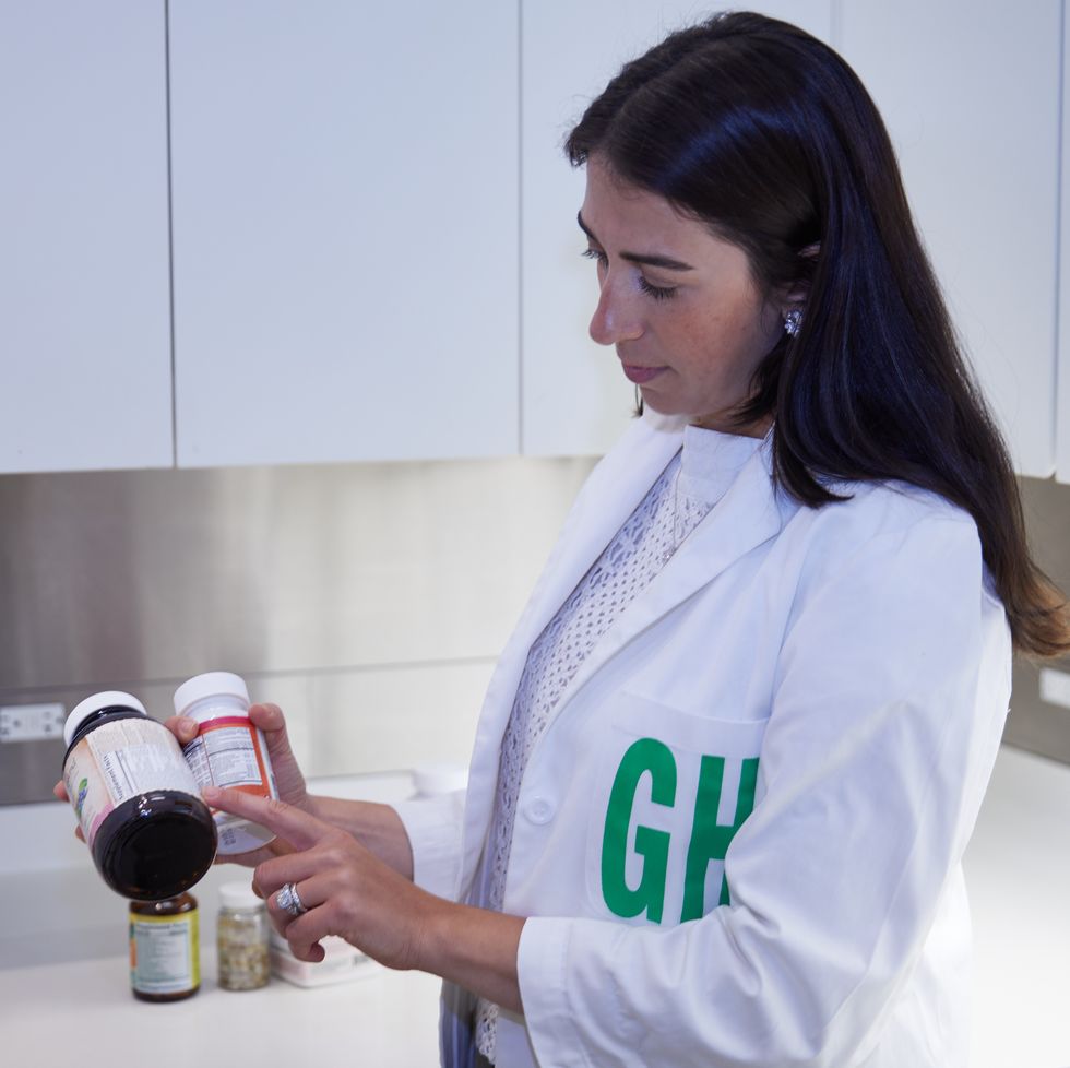 analyzing supplements in the good housekeeping institute nutrition lab
