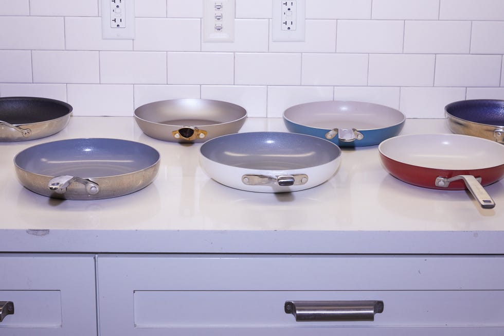 an assortment of cookware