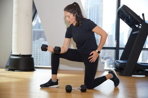 testing dumbbells in the good housekeeping institute