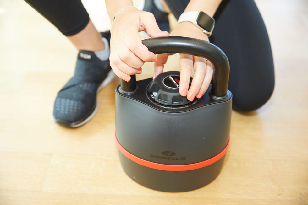 bowflex selecttech adjustable kettlebell testing