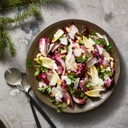winter white bean and radicchio salad