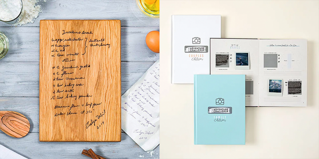 thehrdwood personalized cutting board uncommon goods family adventure challenges scrapbook