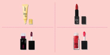 a group of different colored lipsticks