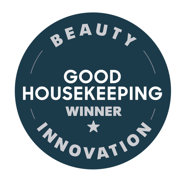 award badge for a product recognized by good housekeeping