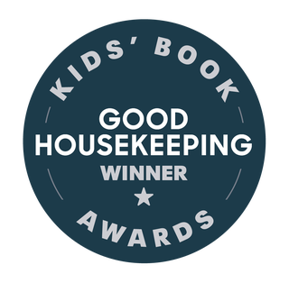 award badge indicating a childrens book recognition