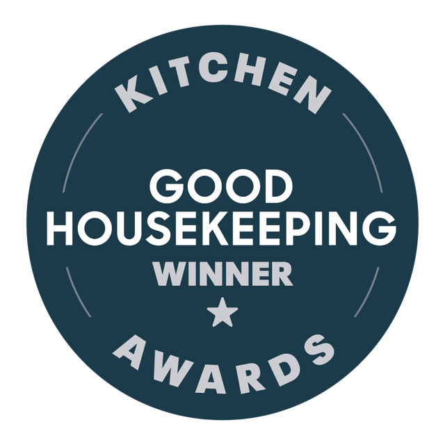 award seal indicating a good housekeeping recognition in the kitchen category