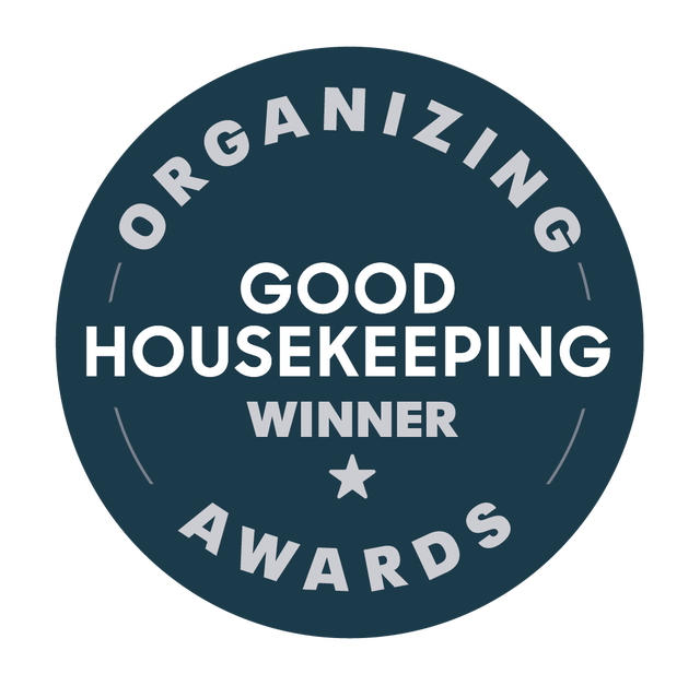 award badge indicating recognition by good housekeeping for organization products