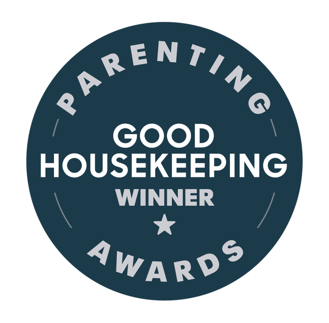 logo indicating a product has won a good housekeeping parenting award