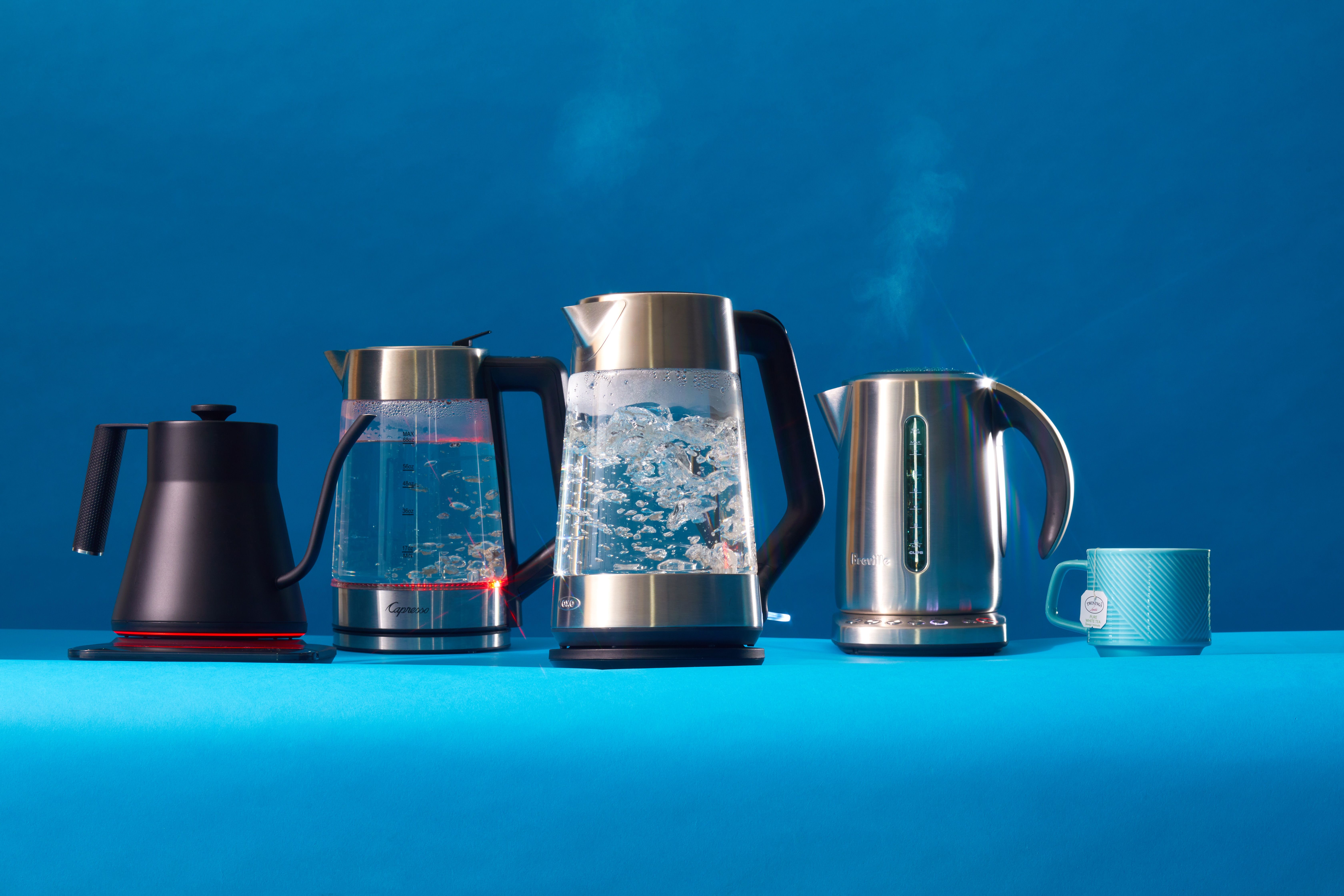 This thermally insulated kettle will keep water boiled for up to four hours