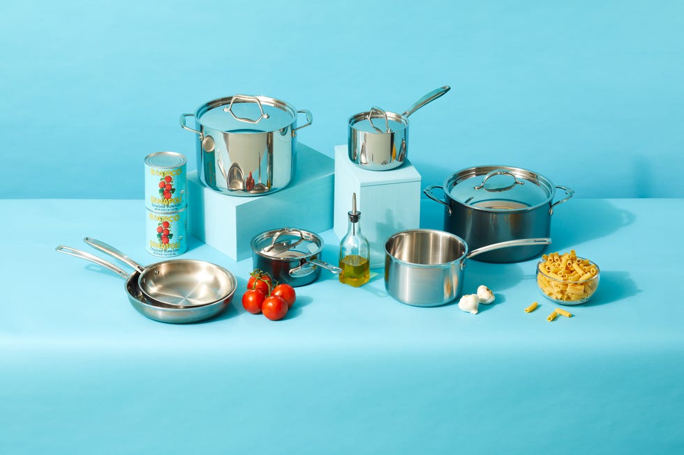 las sartenes de acero inoxidable son más duraderas en la cocina