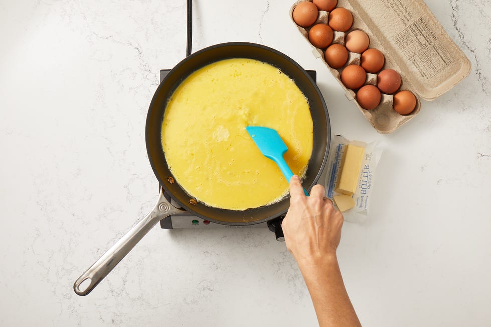 scrambled eggs step 2