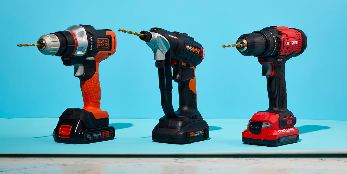 Powering and charging Black & Decker drills