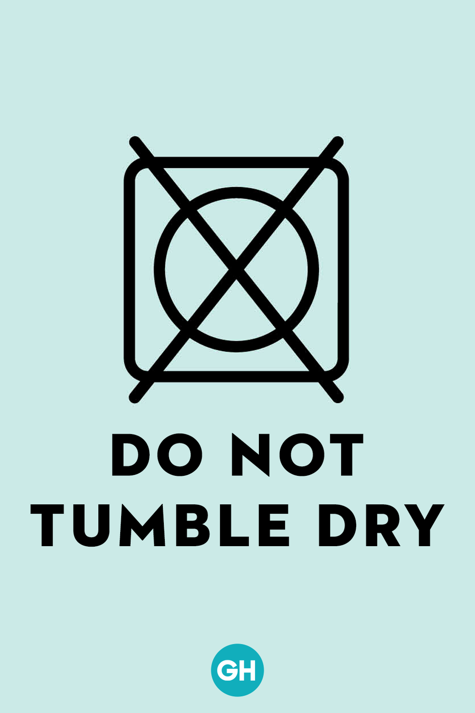 Do Not Tumble Dry Meaning