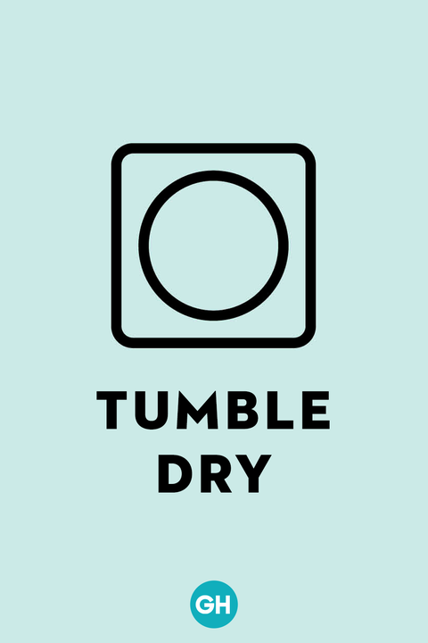 laundry symbols tumble dry