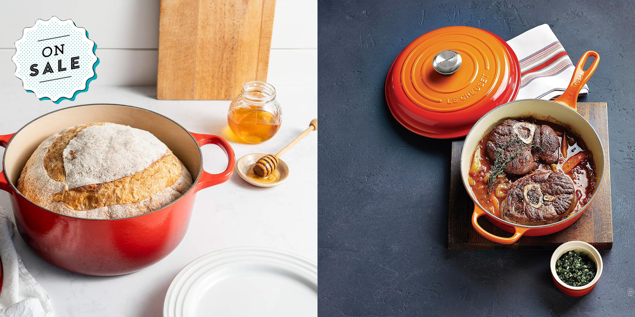 Le Creuset Dutch ovens on sale for  October Prime Day