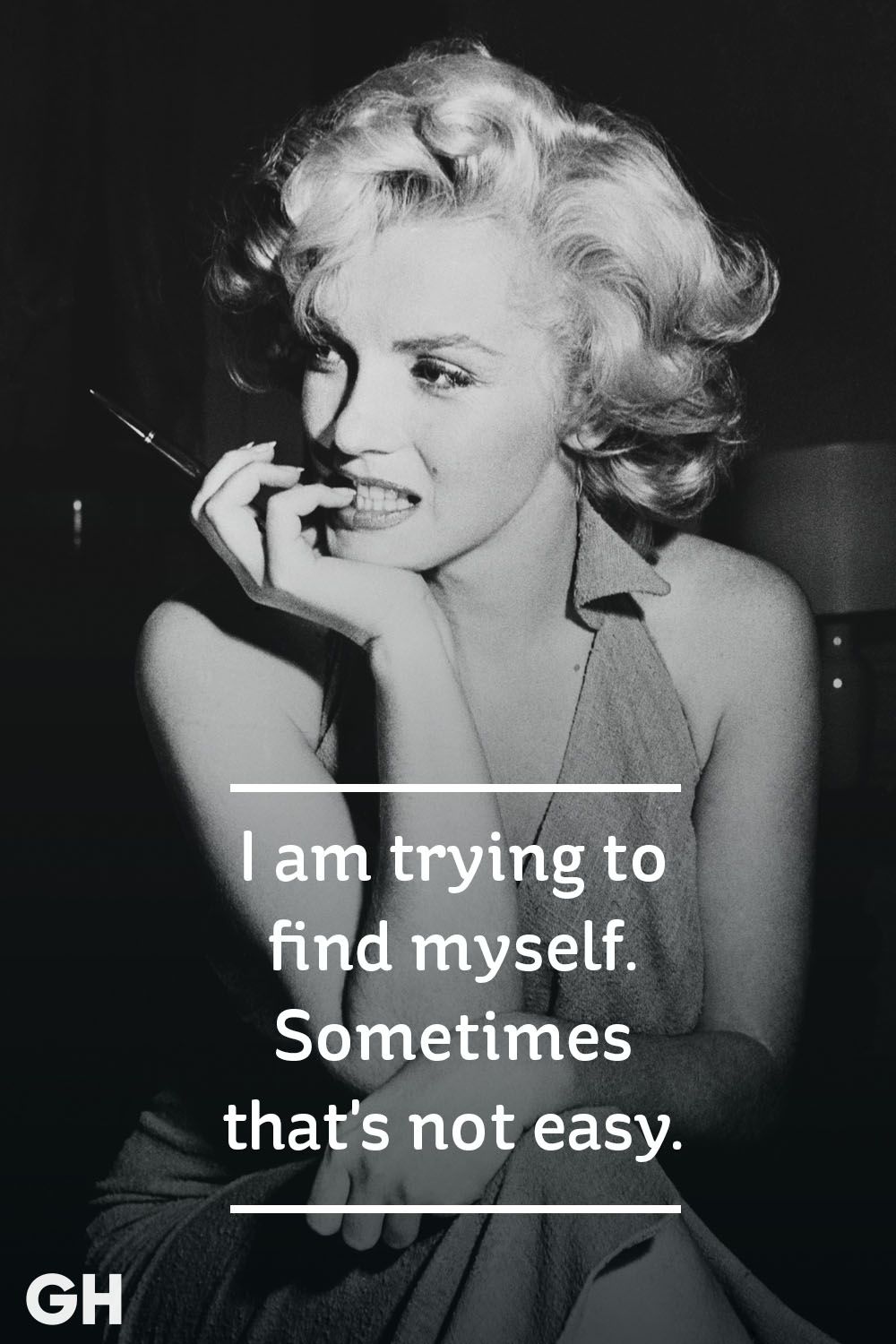 marilyn monroe black and white quotes