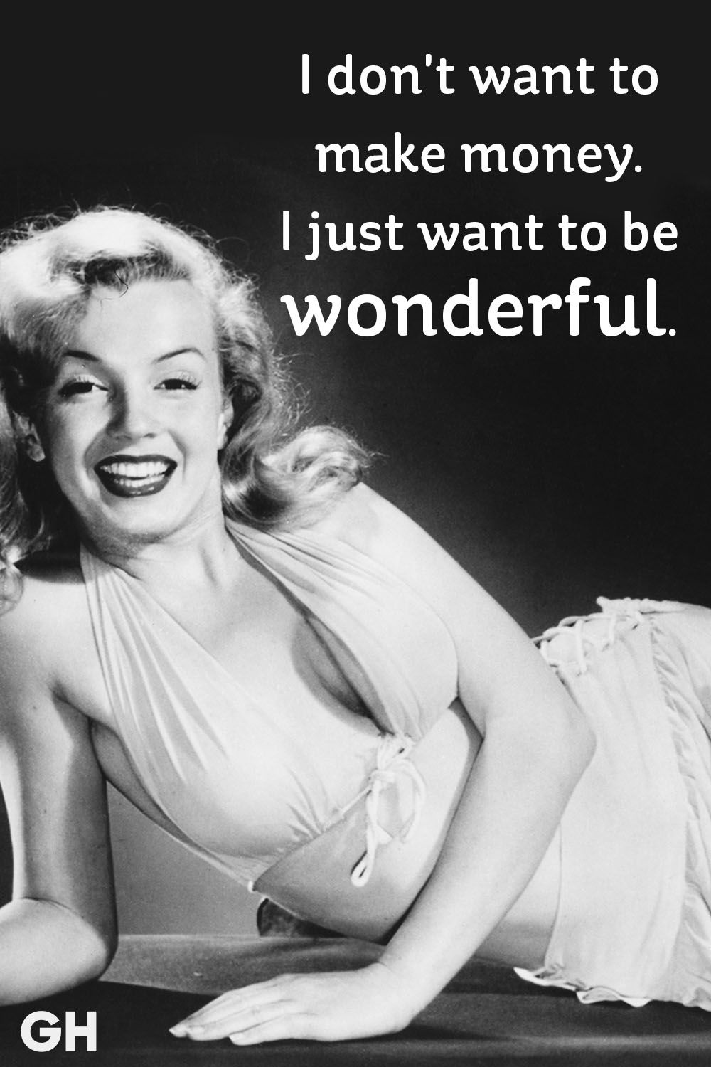 marilyn monroe black and white quotes