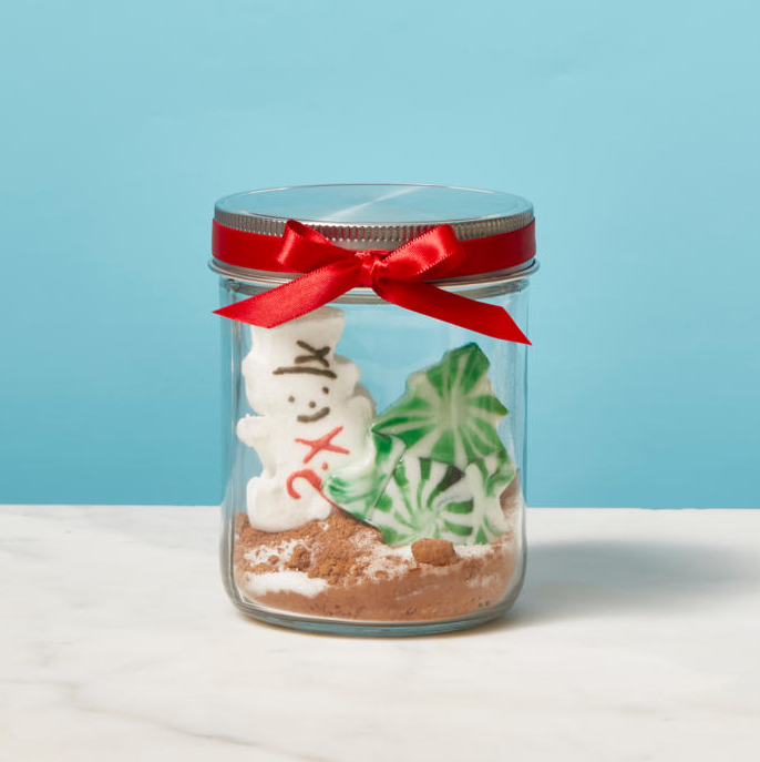 How to DIY a Mason Jar Hot Chocolate Gift Using Peeps