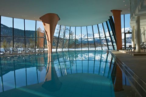 Swimming pool, Water, Leisure centre, Architecture, Building, Leisure, Thermae, Hotel, Reflecting pool, Vacation, 