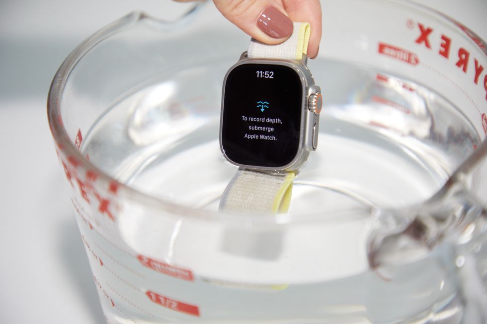 apple watch ultra testing at the good housekeeping institute