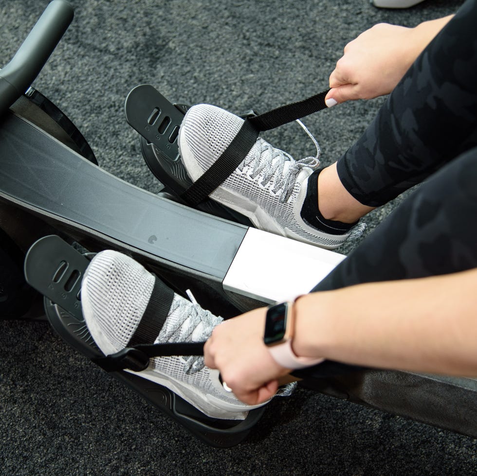 testing rowers in the good housekeeping institute